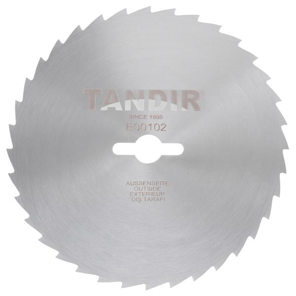 TANDIR® | Snijmes - Ø100mm - Gekarteld
