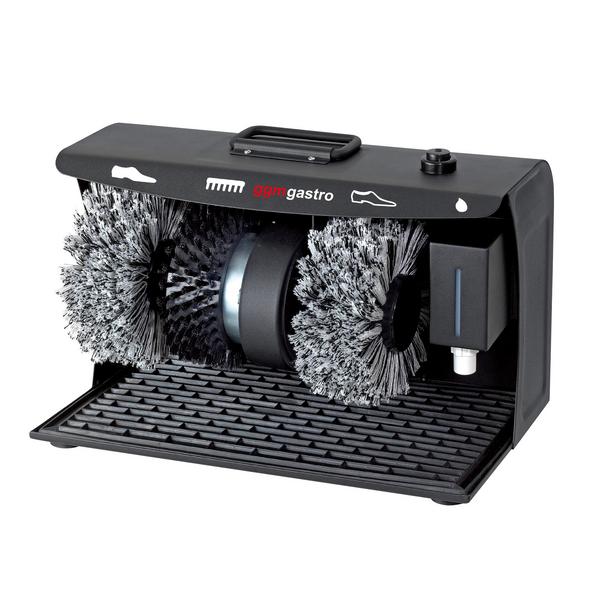 Macchina lustrascarpe - 120 Watt - 2 spazzole per lucidare e 1 per pulire