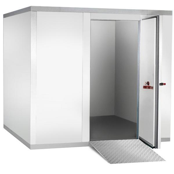 منحدر الدخول لغرفة تبريد إيجابية - 850x800mm - ألمنيوم، سطح ريفلي لتقليل الانزلاق - لـ سلسلة KC - متوافق مع SFI20T1 & SFI40T1