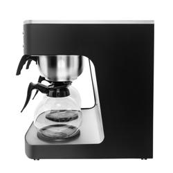 Filterkaffeemaschine - 2x 1,8 Liter - mit 4 Warmhalteplatten - inkl. 2 Glaskannen