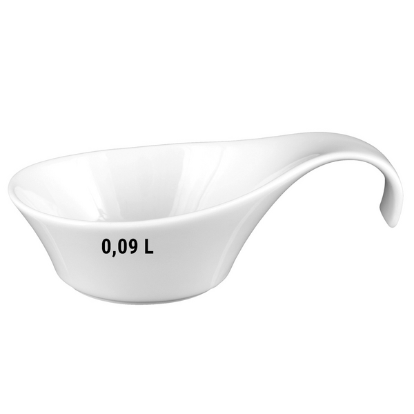 (6 adet) SELTMANN WEIDEN | Parti Kaşığı - 0,09 Litre - Beyaz/Sade