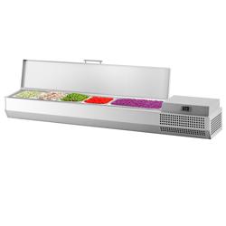 Countertop Prep Well PREMIUM PLUS - 1493x353mm - 6x GN 1/4