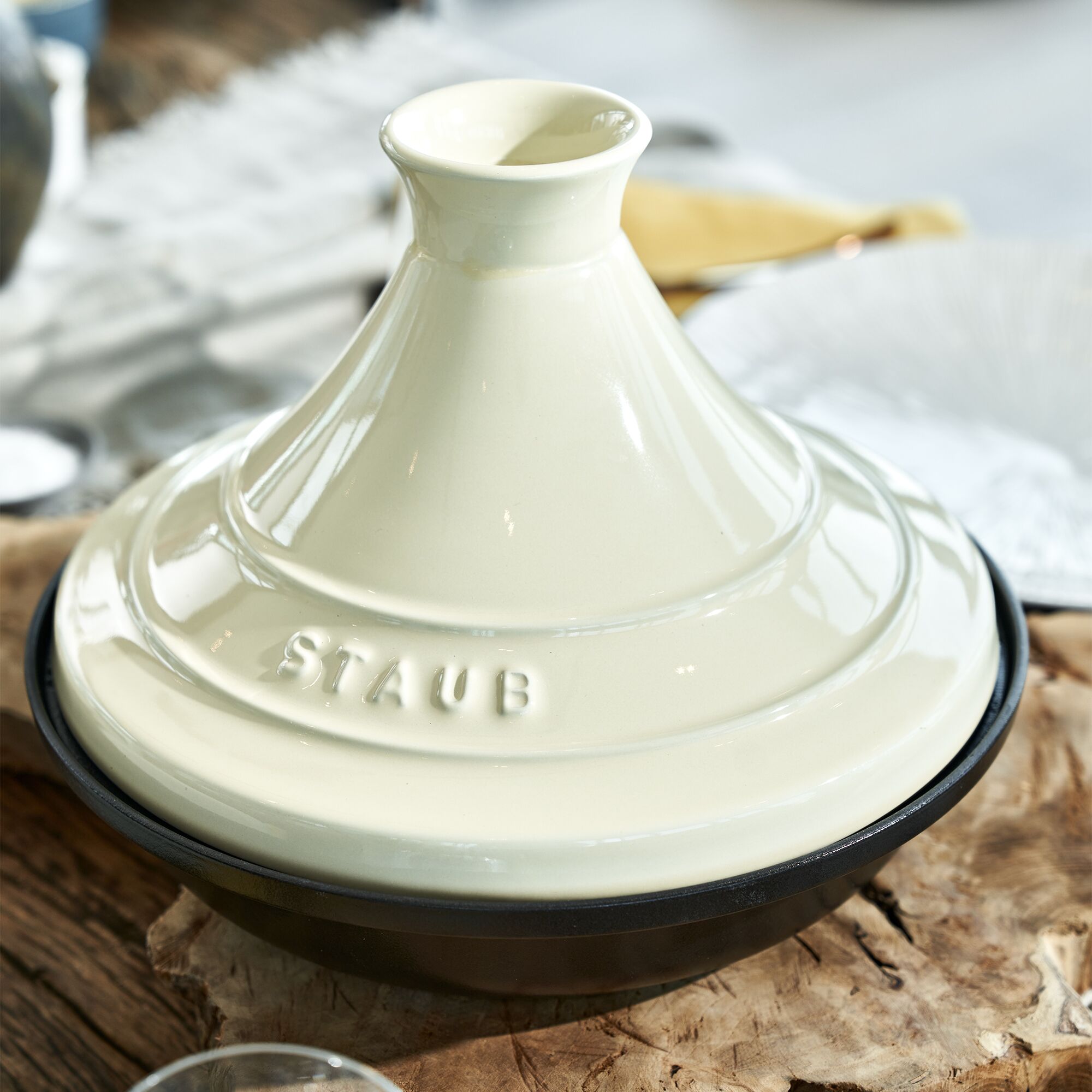 STAUB | SPECIALITIES - Tajine - Ø 280 mm - Fonte - Crème