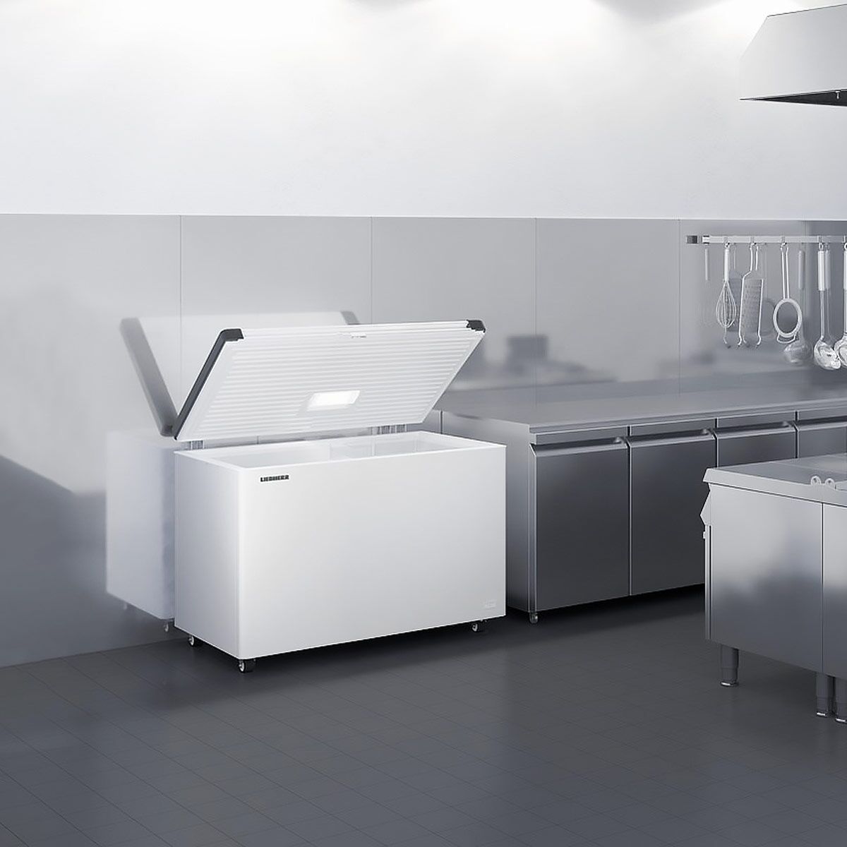 LIEBHERR | Congélateur coffre - 1005x720 mm - 266 litres - Couvercle en plastique