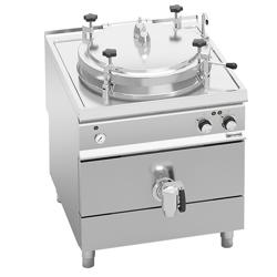 Electric Pressure Boiling Pan - 150L - 18kW - Indirect Heating - with Water Connection