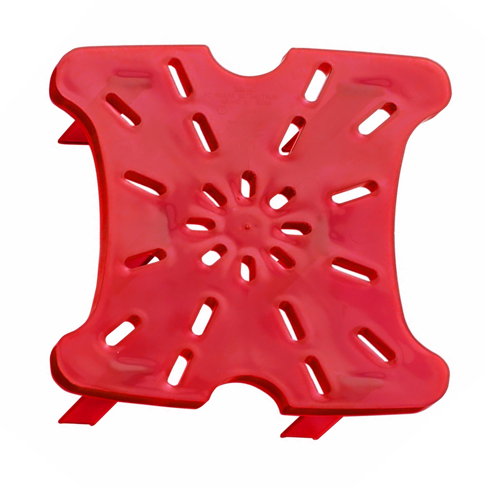 (6 pièces) CAMBRO | Plateau d'égouttage FreshPro - pour 5,7 litres et 7,6 litres - Rouge