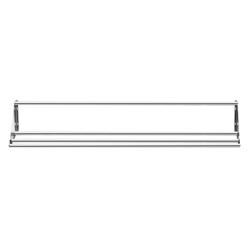 Commercial Stainless Steel Wall Shelf for Dishwasher Racks – 1067x457x286mm - Ø32 mm tubes - 50 kg load