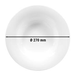 (2 kpl) SELTMANN WEIDEN | Gourmet lautanen pyöreä - Ø 270mm - Valkoinen/Uni