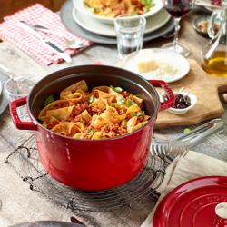 STAUB | LA COCOTTE - Cocotte - Ø 240 mm - Lijevano željezo - Crvena boja trešnje 