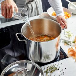 DEMEYERE | Apollo 7 Cooking Pot with Lid – InductoBase 7‑Ply