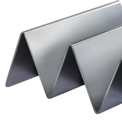 Taco/sandwich houder - 120x150mm - Chroom