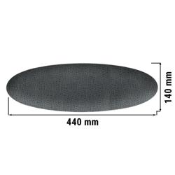 (2 pezzi) SELTMANN WEIDEN | Piatto Coup - 440x140 mm - Antracite