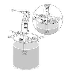Halterung für Stabmixer - 600x400x40 mm - yhteensopiva: STMA & STMLA