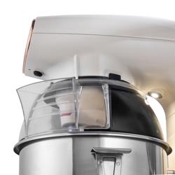 Impastatrice planetaria - da banco - 12L - 880W - 3 utensili in dotazione (gancio, spatola, frusta) - monofase - Hellelfenbein
