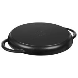 STAUB | GRILL PANS - Pure Grill - Ø 230mm - Gietijzer - Zwart