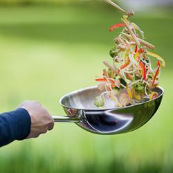 DEMEYERE | APOLLO 7 - Wok met vlakke bodem - Ø 300mm - RVS 