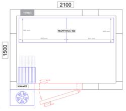 Regalset Aluminium - Bautiefe: 460mm - Tragkraft: 600 kg