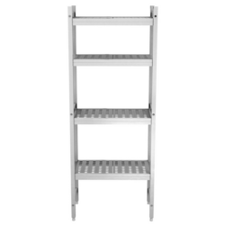 Aluminium Grundregal (Eloxiert) - 651 x 1685 mm