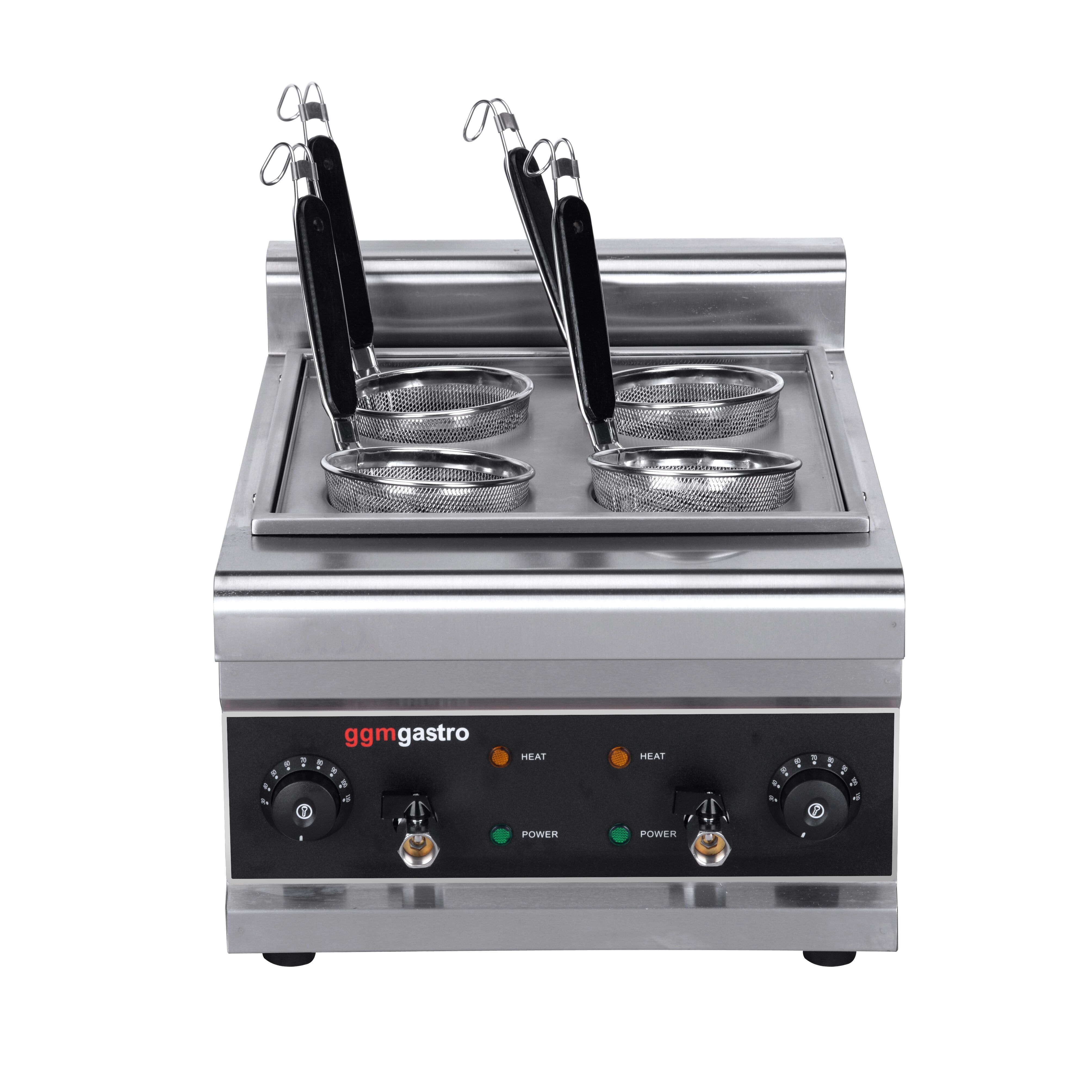 Hervidor de pasta con 4 escurrideros