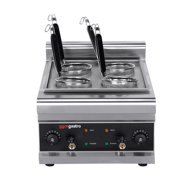 Pastakoker - 3 kW - incl. 4 kookmanden