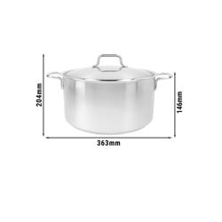 DEMEYERE | APOLLO 7 - Pentola per arrostire con coperchio - Ø 280mm - Acciaio inox