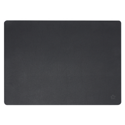 (12 piese) covoare James - în aspect elegant de piele - 33 x 46 cm - antracit