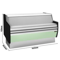 Kassa-sectie - 1622x953x920mm - frontpaneel hellgroen