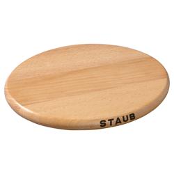 POLVO | ESPECIALIDADES - Posavasos magnético - 210 mm - marrón - haya