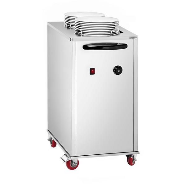 Tabak Otomatı - ısıtmalı - 1kW - tekerlekli - 80 tabak