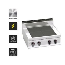 Fogão elétrico de bancada - 12,0kW - 4 placas redondas