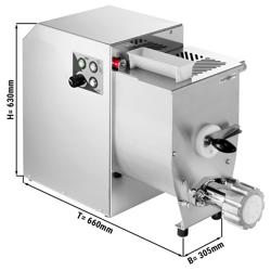 Sähkökäyttöinen pastakone vaivaustoiminnolla - 8,4 kg/h - 750 W - matriisi Ø 75 mm