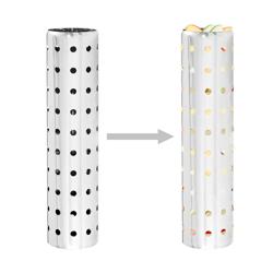 Gyümölcslé-adagoló - 2 x 7,5 l - rozsdamentes acél - tartozék: csepegtető tálca, jéghenger & gyümölcshenger
