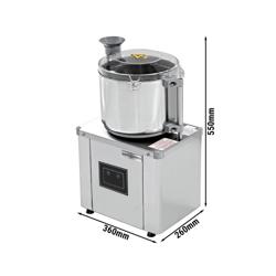 Vegetarischer Cutter - 8 Liter - 370 Watt - 230 Volt - 1400 U/min