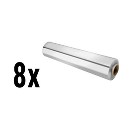 (8 stuks) Aluminiumfolie rol 
