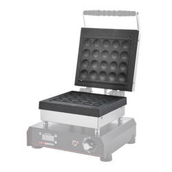 Placas de horno para gofres - forma: redonda