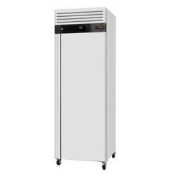 Armoire réfrigérée positive en acier inoxydable ECO – 600 litres – avec 1 porte – intérieur de la porte en plastique