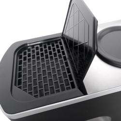 Filter koffiezetapparaat - 1,8 liter - 2 kW - met 2 warmhoudplaten - incl. 2 glazen kannen