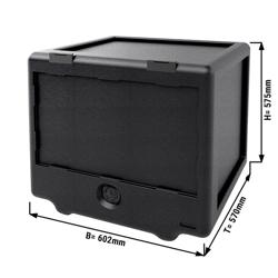 Thermobox - Chargement par l’avant - 100L - 602x570x575mm - pour installation sur motos et vélos