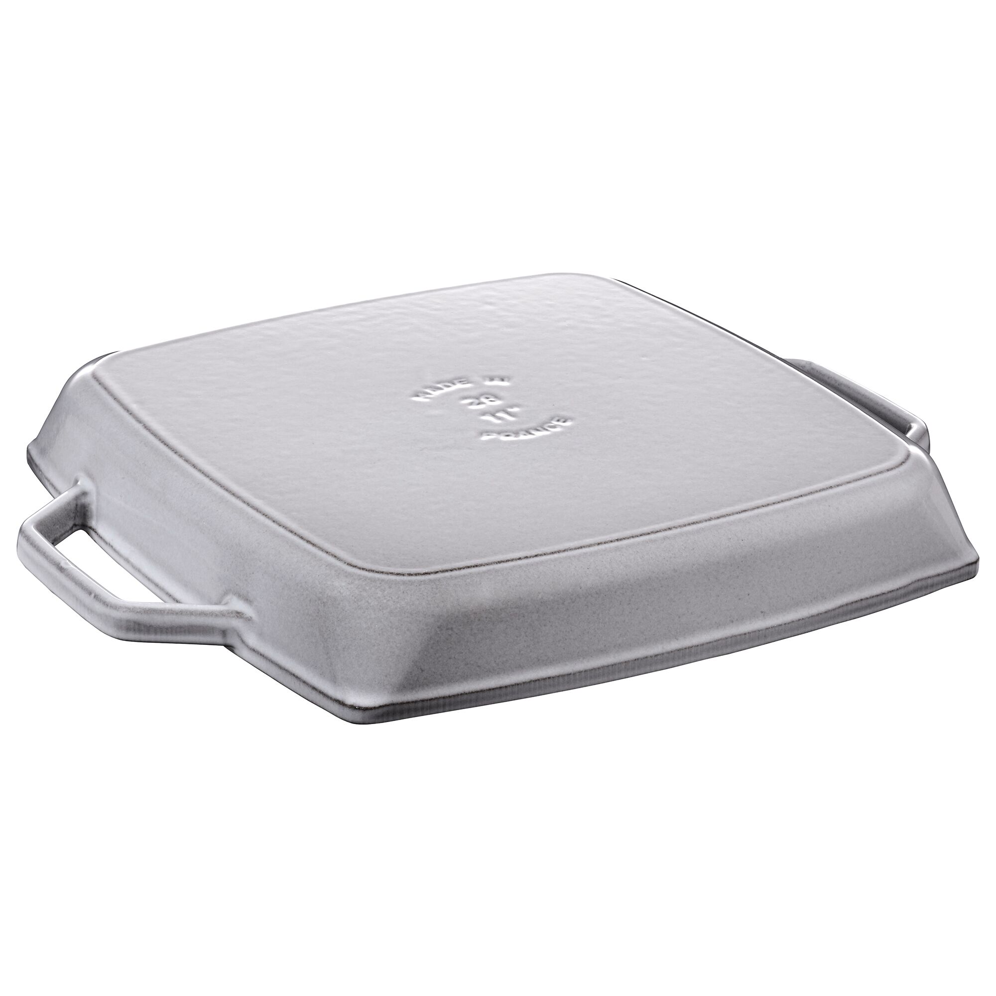 STAUB | GRILL PANS - Poêle à griller - 280x280mm - Fonte - Gris graphite	