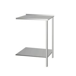 Stainless Steel Pass Through Dishwasher Outfeed Table PREMIUM – 1000mm Width - Left/Right - DS430