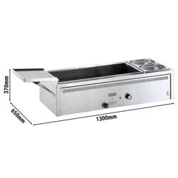 UBERT | Visbakfriteuse - 23.75 kW - 1 plank & 2 containers