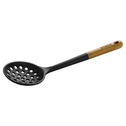 STAUB | مغرفة مخرمة - 310 مم - سيليكون - أسود