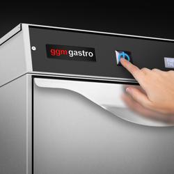 Dvoustěnná myčka nádobí - Digitální - 6,75 kW - s Čerpadlem mycího prostředku, leštidla a louhu - výška vkládání 430 mm