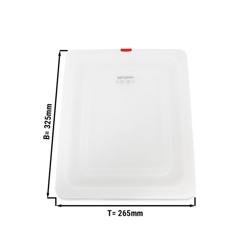 Polypropylene Gastronorm Lid GN 1/2 – Translucent