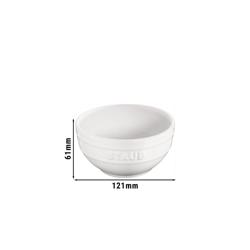 STAUB| Ceramic Bowl – Pure White - Ø 120 mm - Antique Glaze