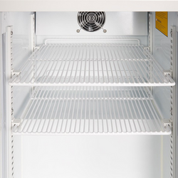 GASTRO-COOL | Minibár fagyasztó - 51 literes - 1 üvegajtóval - ezüst színű