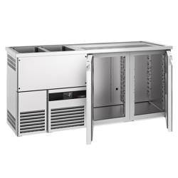 Direct Draw Beer Dispenser / Kegerator PREMIUM - 1950x700mm - Double Doors