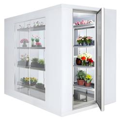 Rashladna komora - 1200x2100 mm - 3,70 m³ - s tri staklene stijenke