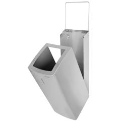 AIR-WOLF | Commercial waste bin - 50 litres - Stainless steel