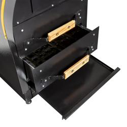 	Електрична піч для приготування картоплі кумпір - цифрова - 3 кВт - з 2 висувними шухлядами